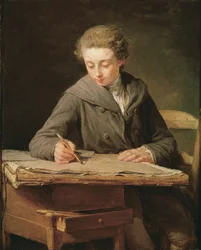 Den unge tecknaren, Carle Vernet, 1772